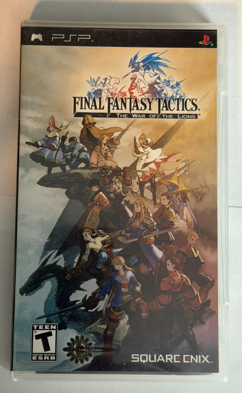Final Fantasy Tactics The War of The Lions Sony PSP (2007)