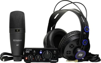 Studio Recording Bundle PreSonus AudioBox Go USB Interface