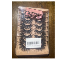 TOOCHUNAG 3D Fluffy Full Volume Long Black St...