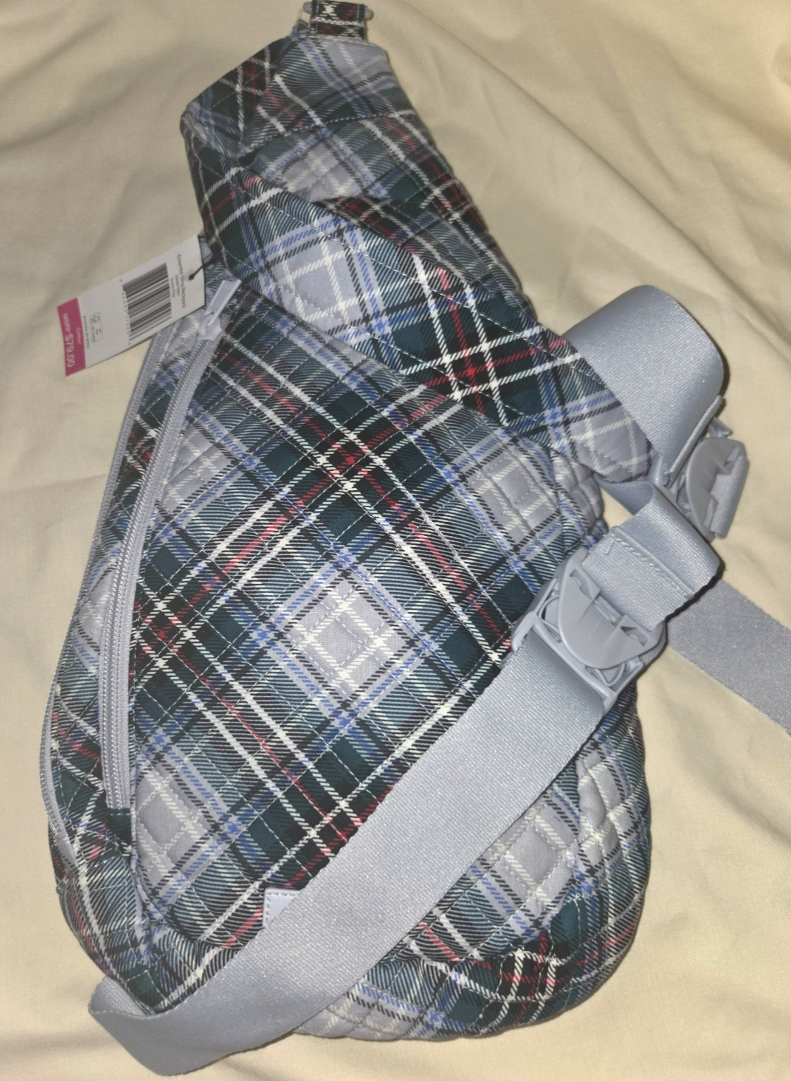 Vera Bradley, Essential Sling Backpack, "Snowy Plaid"   New with Tag, Beautiful!