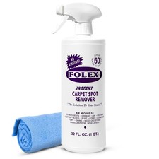 FOLEX Instant Carpet Spot Remover 32 oz   Powerful Stain 1 Pack - 32 Fl Oz
