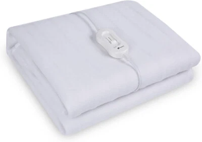COZYMATE Luxury Electric Heated Under Blanket, Detachable Controls