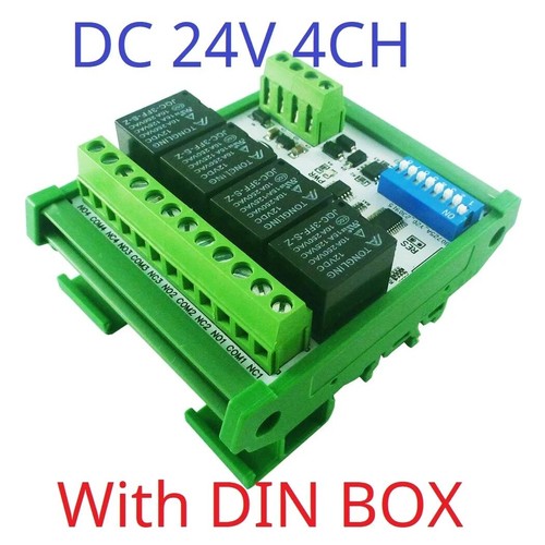 4CH DC 12V 24V Modbus RTU RS485 DO Relay Module DIP Switch Setting Parameters - Picture 14 of 14