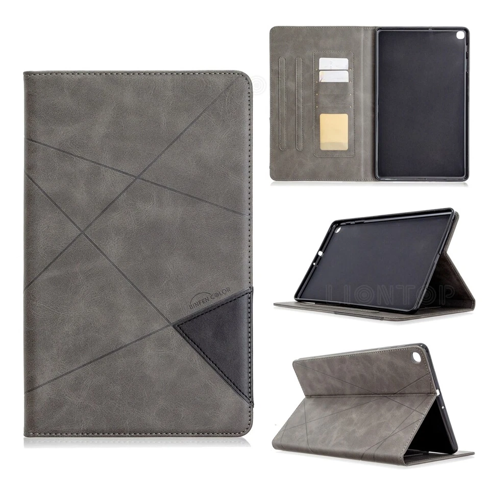 Leather Stand Flip Case For Samsung Galaxy Tab A A7 A8 S4 S6 S7 S8 Tablet Cover - Image 4 of 4