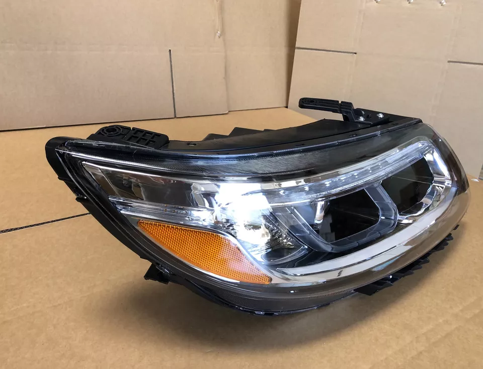 Faro proyector LED DRL para Kia Sorento EX SX 921021U600 2014 2015 pasajero Foto 4 de 4