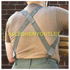 Lot of 2 US Military Army Trouser Pants SUSPENDERS FOLIAGE M1950 BDU ACU DCU NWT