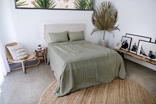 FLAT SHEET - 100% Pure European Flax Linen - BED BLISS - Picture 34 of 38