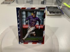 2025 TOPPS BASEBALL FLAG REVOLUTION 44 BRENTON DOYLE ROCKIES 55/76
