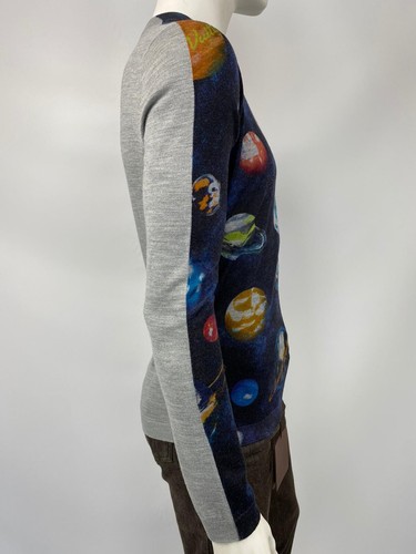 Louis Vuitton Men's Blue Garment Front Planets Crewneck Size L - Picture 11 of 15