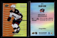 2023-24 Upper Deck Allure Orange-Yellow Color Flow #CF-5 Adam Fantilli