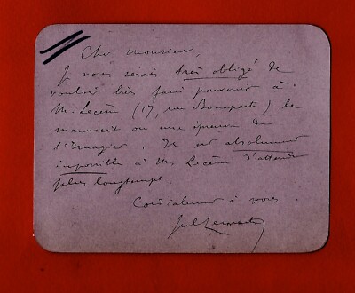 Ecrivains - Louis-Ferdinand CÉLINE - Lettre autographe signée