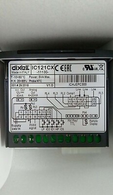 1PC Brand New Ones DIXELL Temperature Controller IC121CX-11130