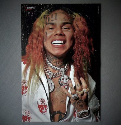 6ix9ine - A3 Poster - Tekashi69 # US-amerikanischer Rapper #