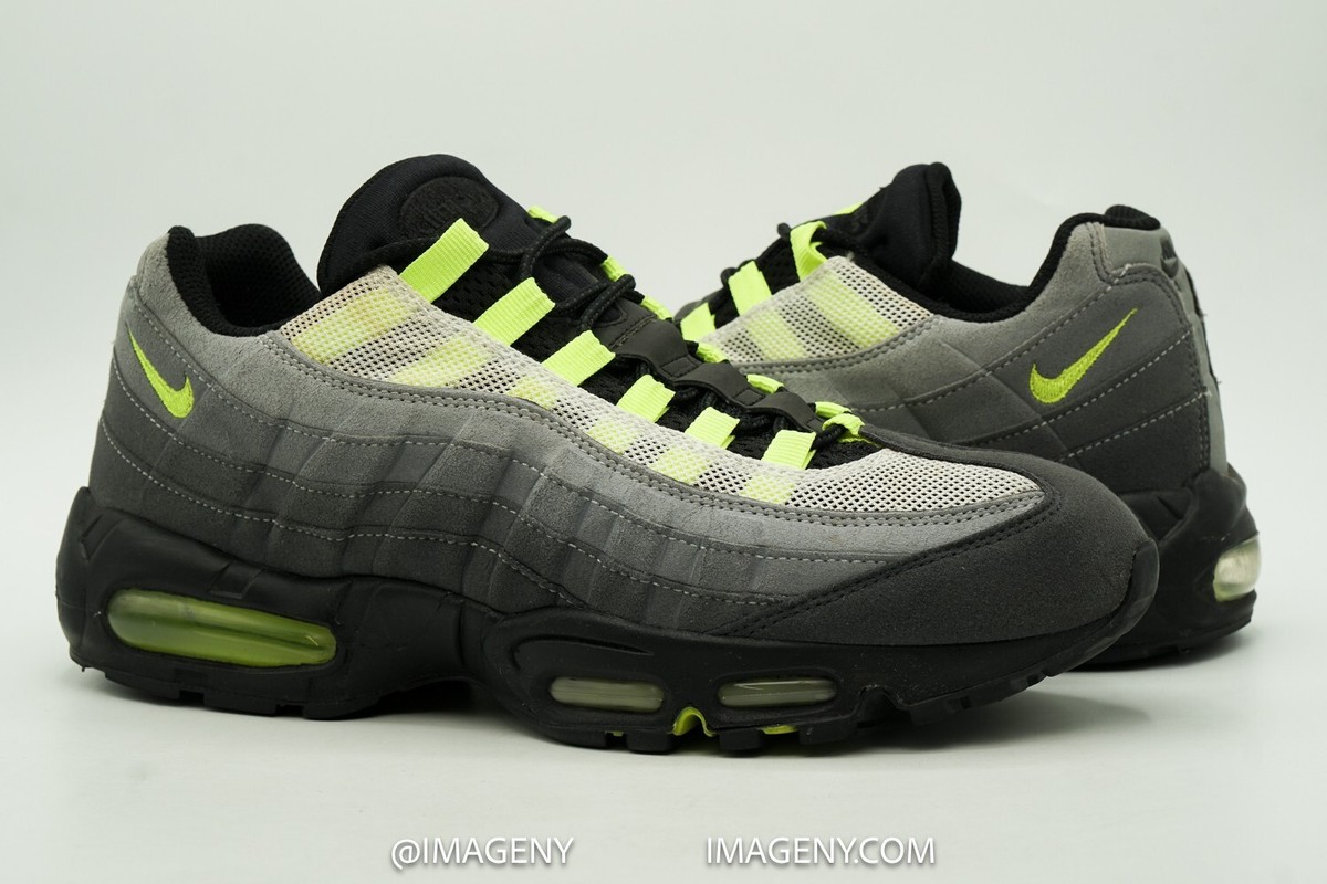 NIKE AIR MAX 95 USED SIZE 10 UENO MITA PROTOTYPE BLACK NEON NIKE AIR MAX 95 USED SIZE 10 UENO MITA PROTOTYPE BLACK NEON