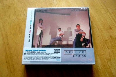 THE JAM - ALL MOD CONS ; rare CD + DVD Deluxe Edition ; New Sealed with crease