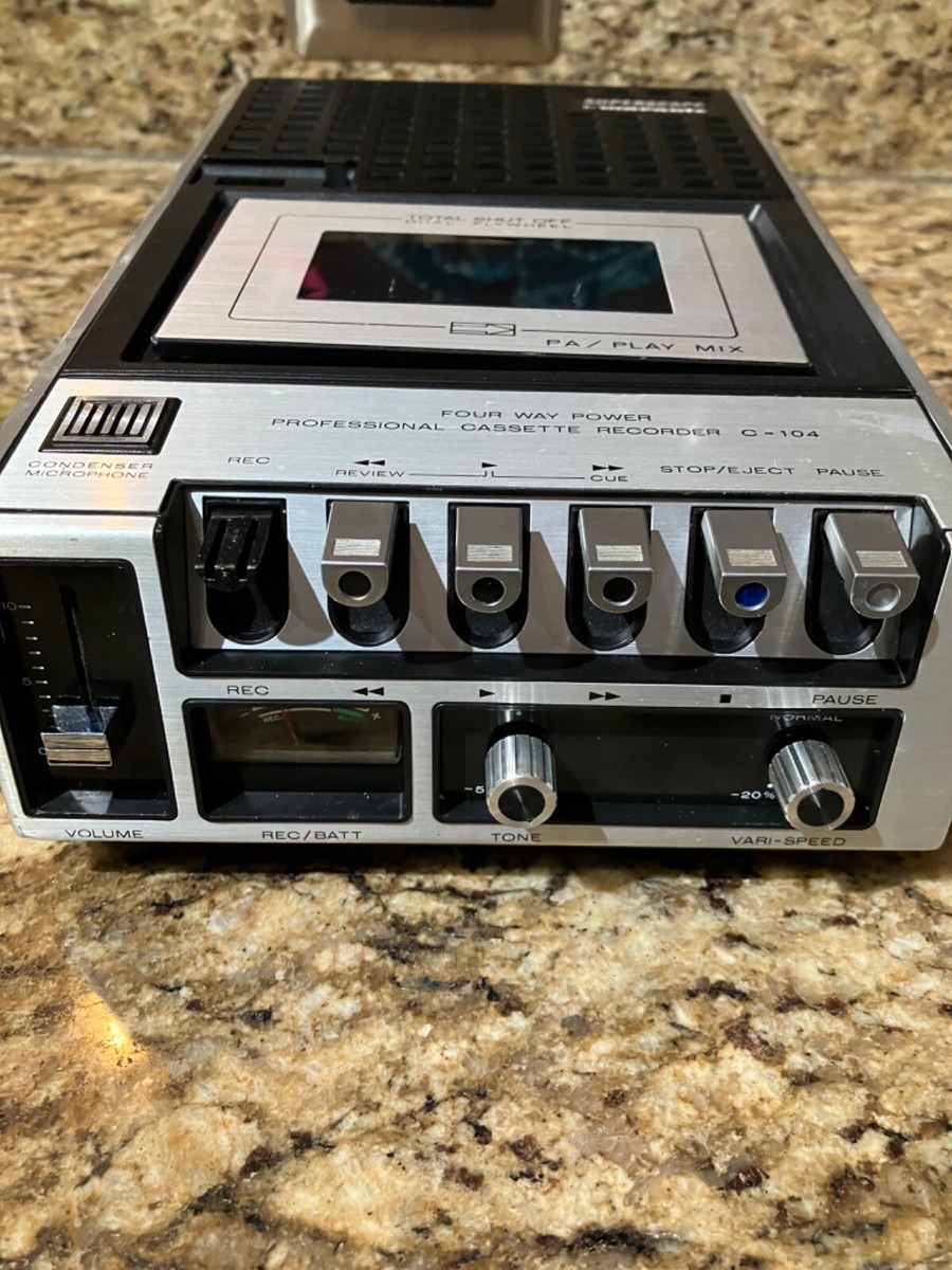 Marantz Superscope C-104 Professional Cassette Recorder, As Is | eBay