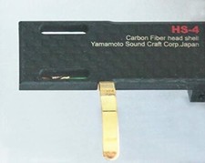 Yamamoto Sound Craft HS-4 Carbon Fiber Headshell with Gold-plated Brass Lift