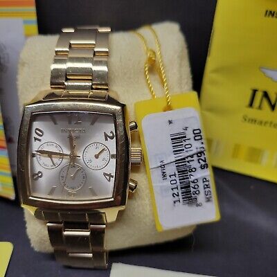 INVICTA Angel Mens Watch Water Resistant 50m Gold Tone 12101 INVICTA Angel Mens Watch Water Resistant 50m Gold Tone 12101