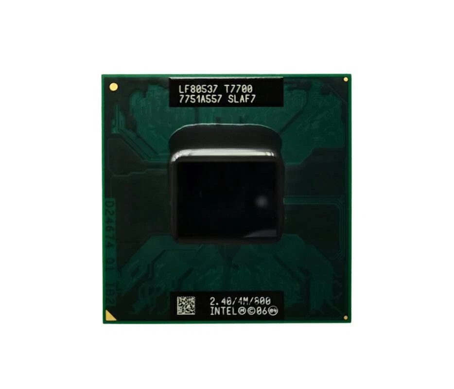 Intel Core 2 Duo T7700 2.4 GHz SLA43 SLAF7 Dual-Core Socket 479 CPU Processor - Image 3 of 4