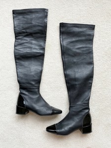 zara cap toe boots