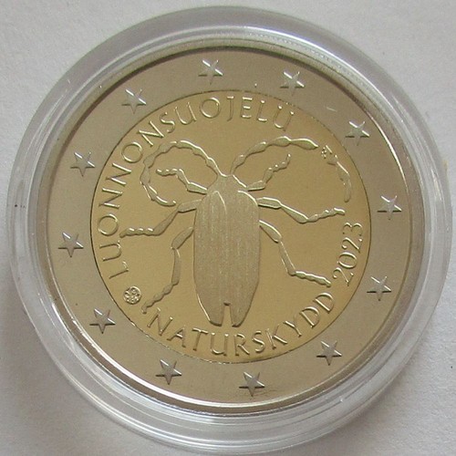 Finnland 2 Euro 2023 100 Jahre Naturschutzgesetz PP - Picture 2 of 2