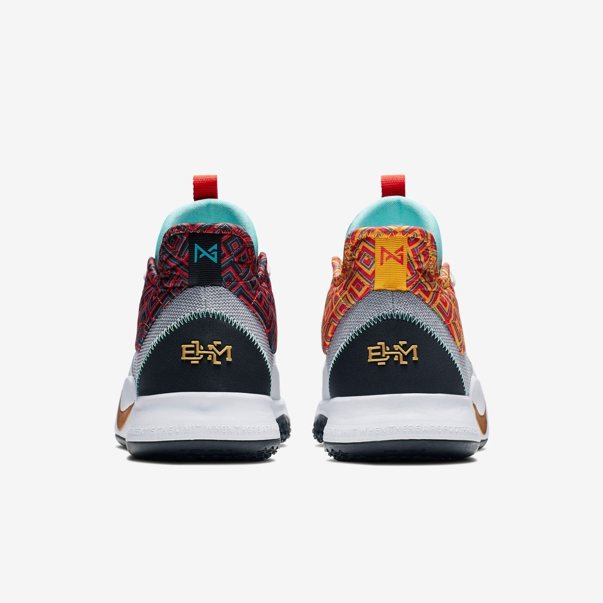 Nike PG 3 BHM Paul George Black History Month Platinum Size 14