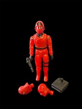 Cobra Commander Red Laser Shadows Custom 1983 Vintage Style GI Joe Black Major