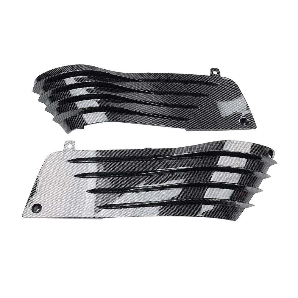 Carbon Fiber Side Engine Trim Fairing Knee Guard For Kawasaki ZX14