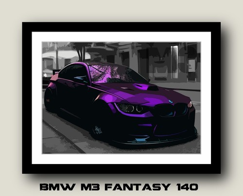 BMW M3 - 40 different CAR POSTER PRINT IMAGE A3 A4 or DIGITAL E30 E46 E36 E90 E9 - Picture 70 of 134