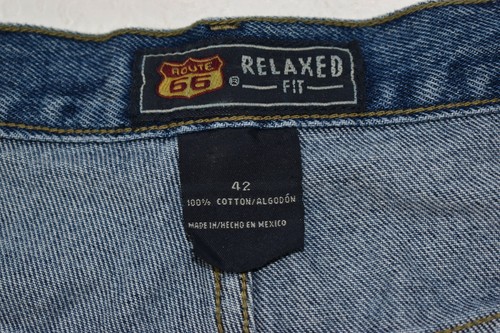 Pantalones cortos Route 66 azul jean talla 42 para hombre - Imagen 4 de 4