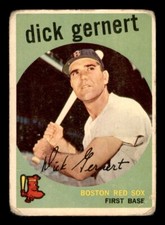 1959 Topps Baseball #13 Dick Gernert PR *f1