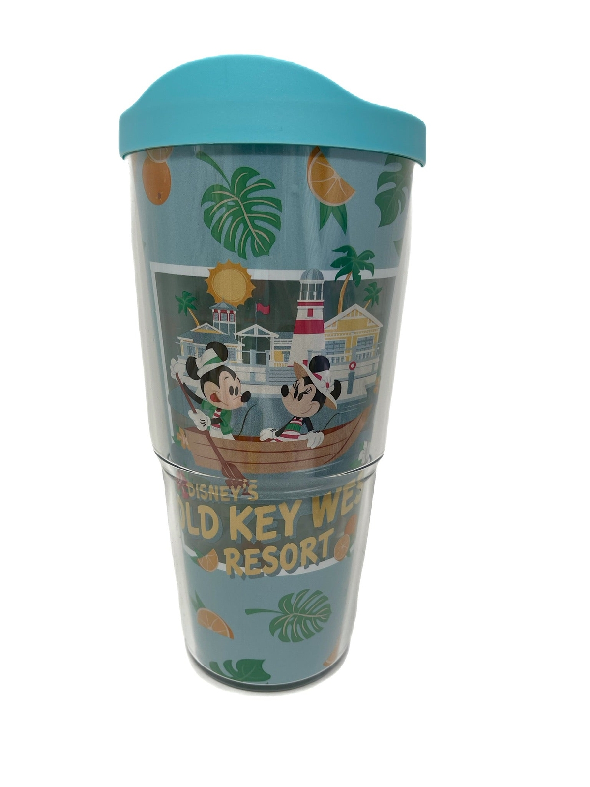 Disney Old Key West Resort Minnie and Mickey Tervis Tumbler Cup with