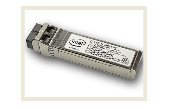 Intel Dell 10G Ethernet SFP+ SR Optic Module For X520-DA2/SR2 - FTLX8571D3BCV-IT, 10Gbps Short Range