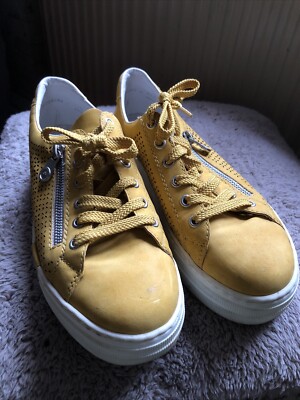Rieker Sneaker Gr. 39 Senfgelb