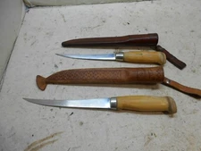 2 j marttiini finland rapala ftllet knives sheaths