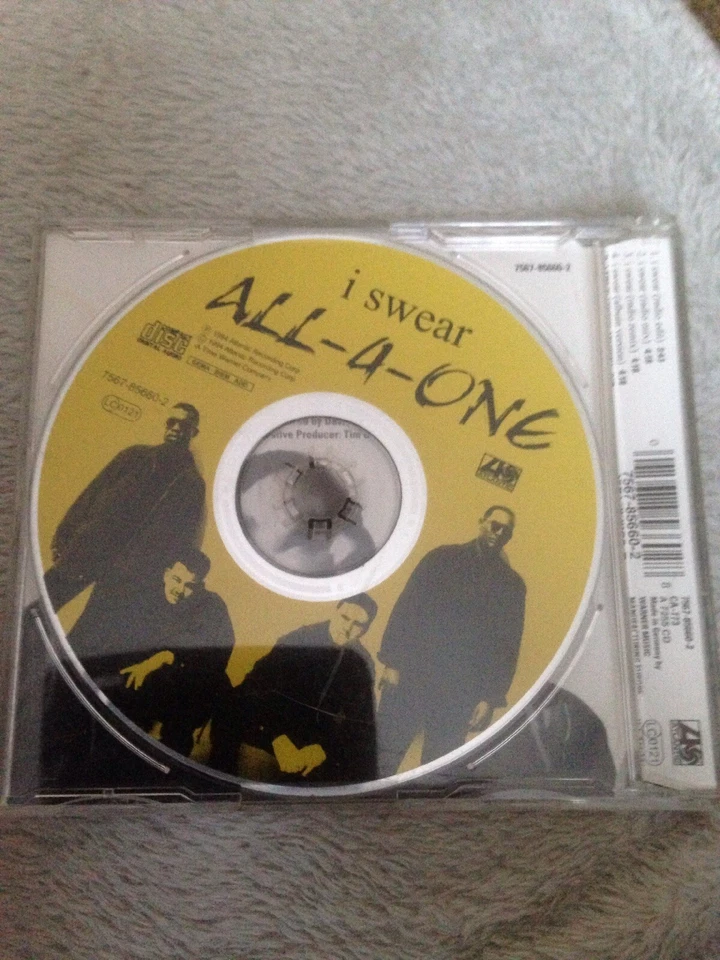 ALL-4-ONE - I Swear - Deleted 1994 UK issue 4-track picture CD single** - Image 2 of 3