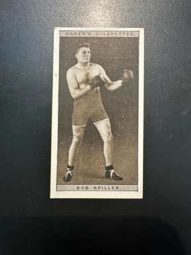 1928 Ogdens Pugilists In Action Boxing #42 Bob Spiller  EX-MT