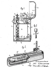 Old, vintage Thorens lighter: Historical infos 1919 - 1963