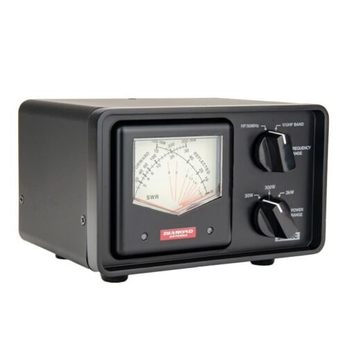 SX240C PWR SWR Meter SWR Power Meter 30W 300W 3KW HF/50MHz VHF UHF tp1 - Afbeelding 2 van 4