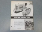 Oliver OC-6 Crawler Sales Brochure 2 Page