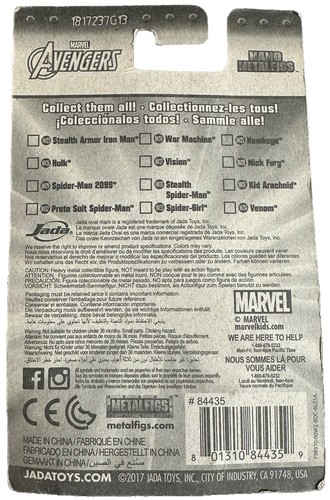 Jada Toys Nano 2” Metalfigs Avengers ~STEALTH ARMOR IRON MAN~ MV23 Marvel Comics - Imagen 2 de 2
