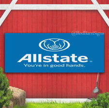 For ALLSTATE Insurance Brand Exposure Vinyl Banner Sign Coverage Office Kiosk