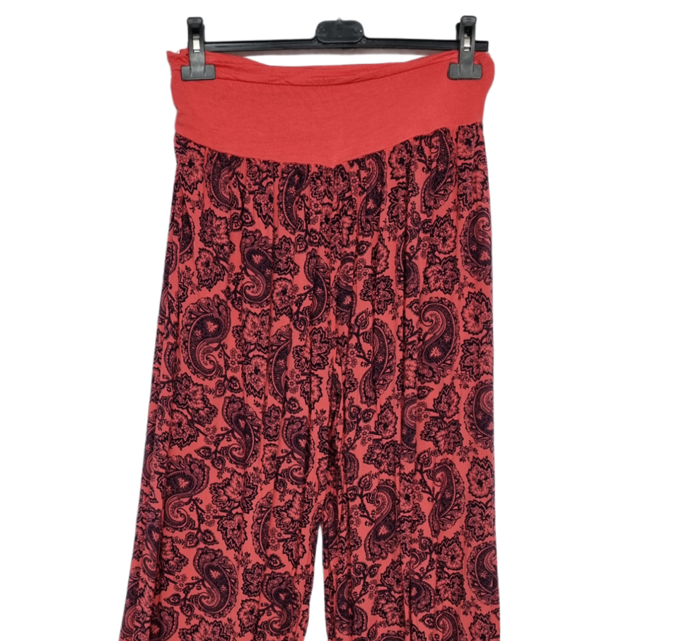 Pantaloni ITALIANI Lagenlook BOHO Hippy HAREM LOUNGE Pantaloni - Foto 14