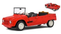 Solid 1/18 Citroen Mehari 1970 Rot Modellbau Statisches Modell Diecast