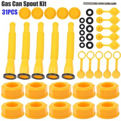 5 SETS Replacement Gas Can Spout FIT Blitz Midwest Scepter Briggs & Stratton