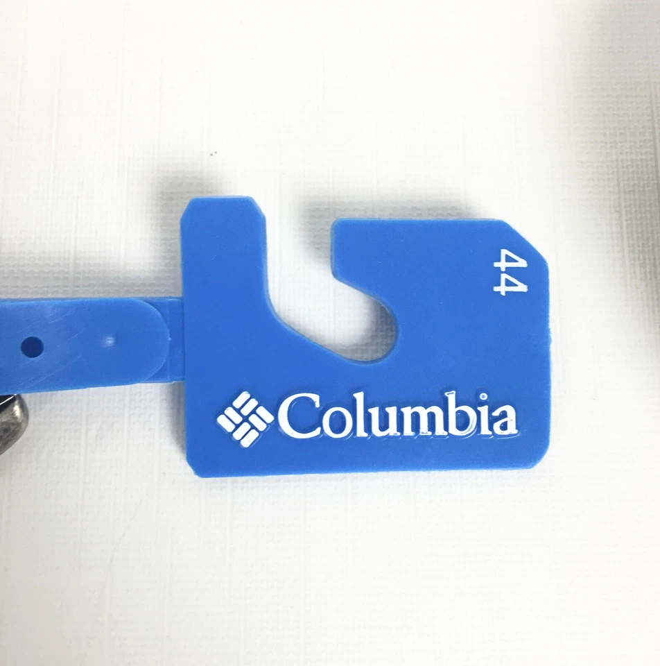 Vestido informal Columbia para hombre 44 cinturón forro de cuero marrón NUEVO Foto 2 de 4