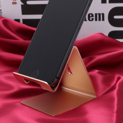 Metal Mobile Phone Holder Tablet Bracket Aluminum Alloy Desktop Stand Flat - 第 5/11 張圖片