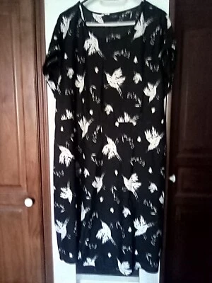 robe noir et blanc yours 50 - Photo 1/4