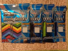 4 It's Academic Premium Edition Jumbo Book Covers XXL Super Stretchy New Lot #26