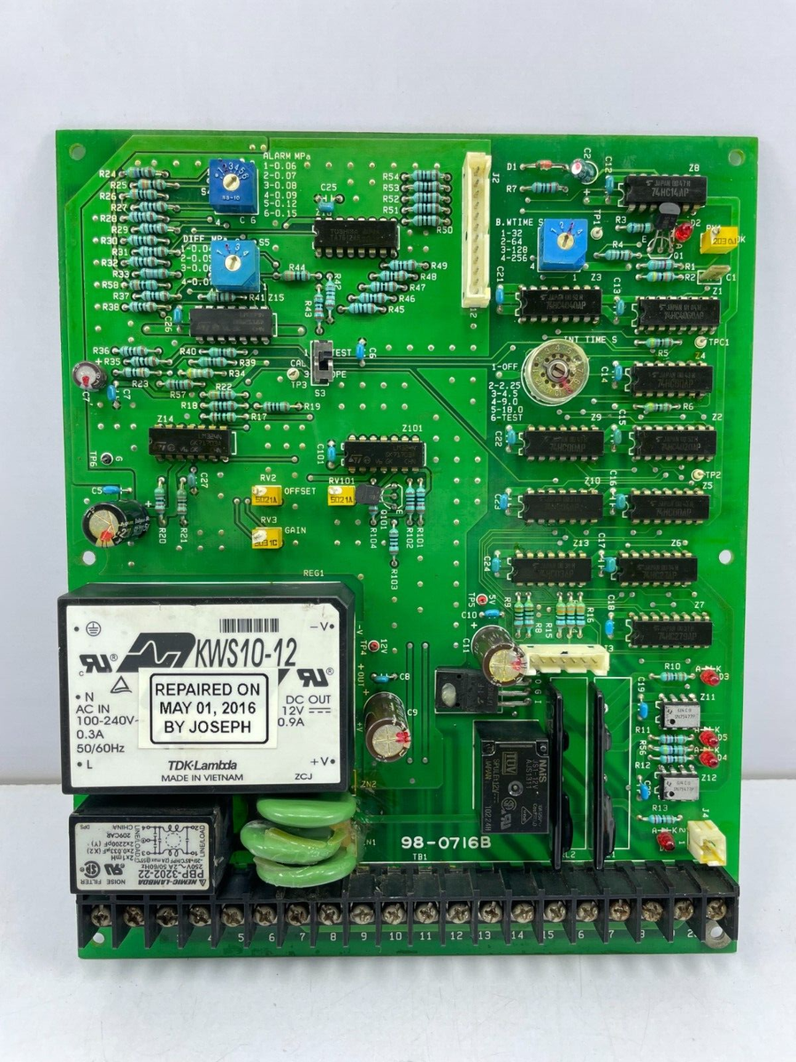 Kanagawa Kiki 98-0716B FIL CONT PCB Card Board | eBay